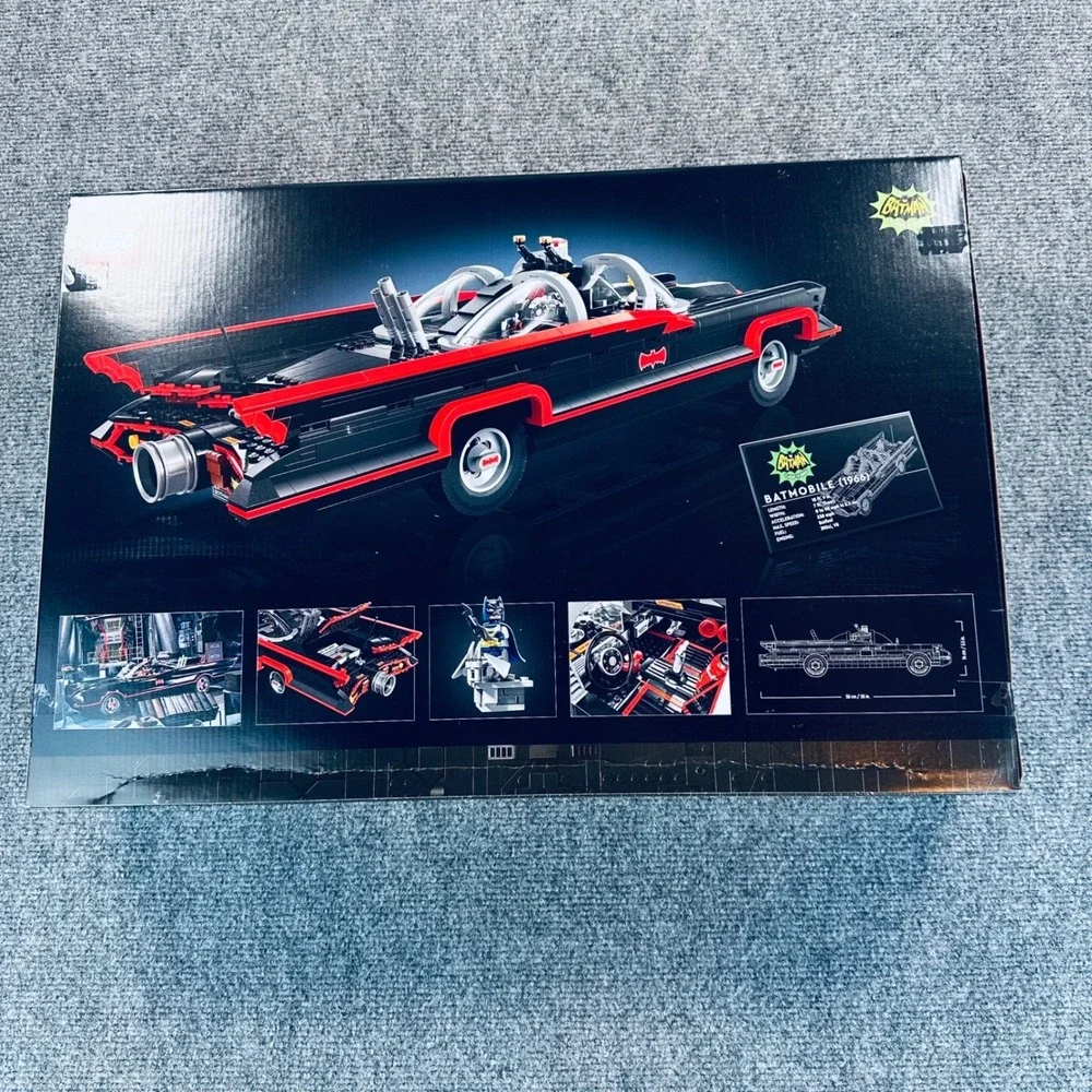 LEGO‎ DC Batman The Classic TV Series Batmobile Set 76328 Building Toy 1822 PCS